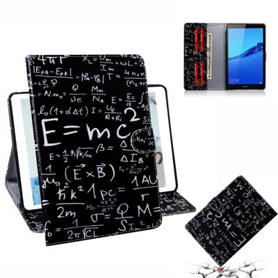 Formule patroon horizontale Flip lederen case voor Huawei MediaPad M5 Lite 8/Honor tab 5 met houder & Card slot & portemonnee
