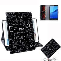 Formule patroon horizontale Flip lederen case voor Huawei MediaPad M5 Lite 8/Honor tab 5 met houder & Card slot & portemonnee
