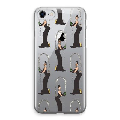 Pop Some Kim: iPhone 8 Transparant Hoesje