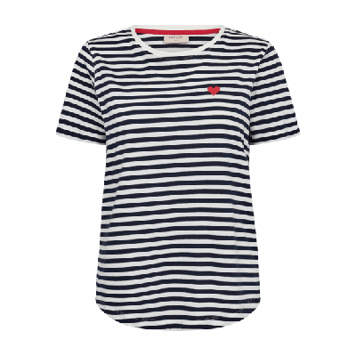 FreeQuent - Blauw | Dames | Top | Blauw | S | regular | Kamst mode