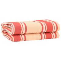 VidaXL Zonnescherm vervangingen geel en oranje 1000 x 160 cm