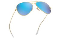 Ray-Ban Aviator Flash Lenses zonnebril Piloot - thumbnail