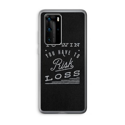 Risk loss: Huawei P40 Pro Transparant Hoesje