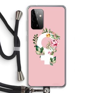Venus: Samsung Galaxy A72 5G Transparant Hoesje met koord