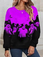 Casual Halloween Sweatshirt - thumbnail