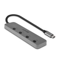 USB-HUB-C LINDY 43383 Grijs (1 Stuks)