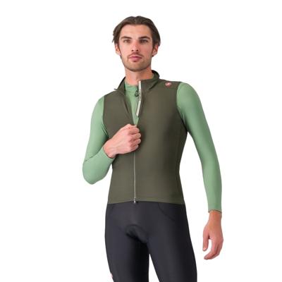 Castelli Espresso vest mouwloos deep green heren XL