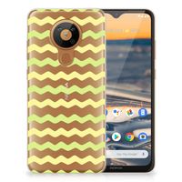 Nokia 5.3 TPU bumper Waves Yellow