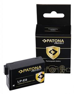 PROTECT Battery Canon EOS 550D 600D 650D 700D LPE8 LP-E8 LP-E8+