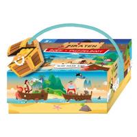 Puzzelboot Piraten (Hardback)