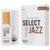 D&apos;Addario Woodwinds ORRS10ASX2S Organic Select Jazz Altsaxofoonriet, sterkte 2 Soft, 10-pack, Unfiled
