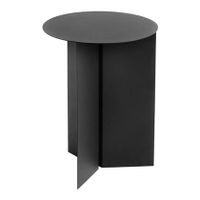 HAY Slit Table Round Bijzettafel Ø 35 cm - Zwart - thumbnail