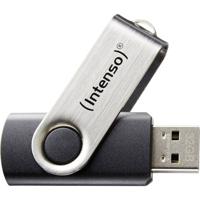 Intenso Basic Line USB flash drive 64 GB USB Type-A 2.0 Zwart, Zilver - thumbnail