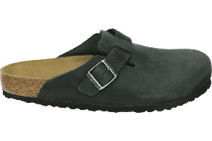 Birkenstock BOSTON OILED LEATHER BLACK - alle