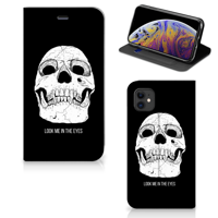 Mobiel BookCase Apple iPhone 11 Skull Eyes