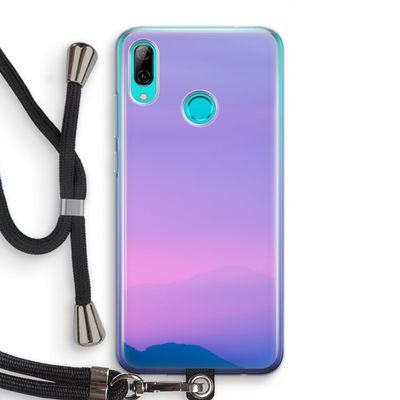 Sunset pastel: Huawei P Smart (2019) Transparant Hoesje met koord