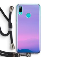 Sunset pastel: Huawei P Smart (2019) Transparant Hoesje met koord