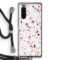 Terrazzo N°9: Sony Xperia 5 Transparant Hoesje met koord