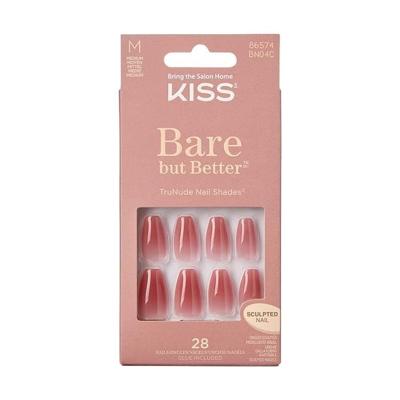 Kiss Bare but better nails nude 1 Set Kiss Bare but better nails nude 1 Set