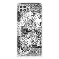 Silicone Back Case Samsung Galaxy A22 5G Skulls Angel Silicone Back Case Samsung Galaxy A22 5G Skulls Angel