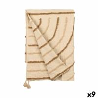 Sprei Gift Decor Bruin 220 x 150 cm Strepen (9 Stuks)