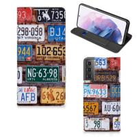 Samsung Galaxy S21 Plus Stand Case Kentekenplaten Samsung Galaxy S21 Plus Stand Case Kentekenplaten
