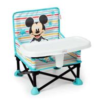 DISNEY BABY rialzo per sedia Topolino, rialzo Pop 'n Sit, per interni ed esterni, pratico e compatto, chiusura rapida, blu
