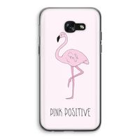 Pink positive: Samsung Galaxy A5 (2017) Transparant Hoesje