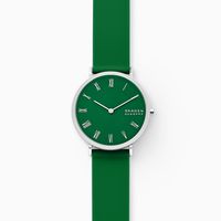 Horlogeband Skagen SKW2884 Silicoon Groen 16mm - thumbnail