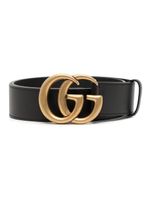 Gucci ceinture à boucle Double G - Noir