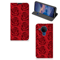 Nokia 5.4 Smart Cover Red Roses