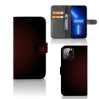 iPhone 13 Pro Max | Telefoon Hoesje | Geruit Rood