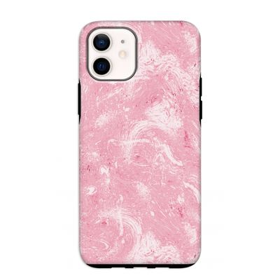 Abstract Painting Pink: iPhone 12 mini Tough Case