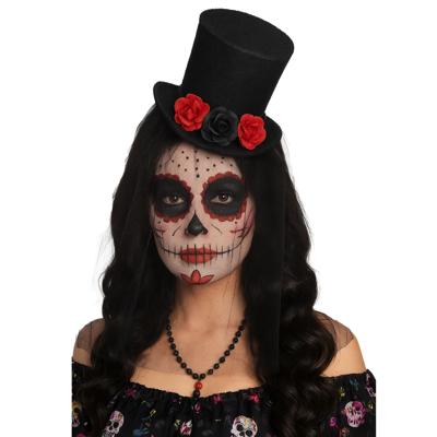 Boland Verkleed Schminkset met hoedje - Day of the Dead - Carnaval/Halloween
