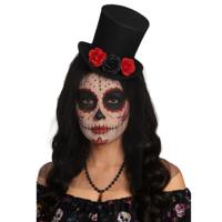 Boland Verkleed Schminkset met hoedje - Day of the Dead - Carnaval/Halloween