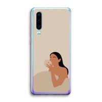 Fresh coffee: Huawei P30 Transparant Hoesje