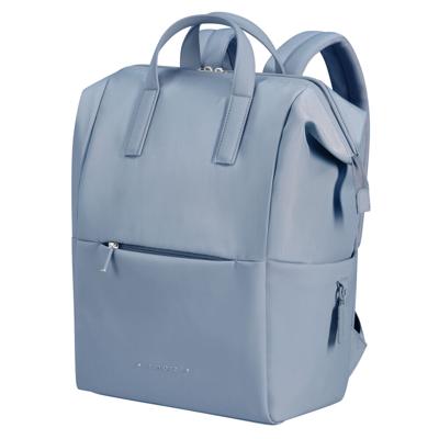 Samsonite 151628-1310 4Pack Rugzak Squared | 14.1" Laptop | Damestas | Blauw