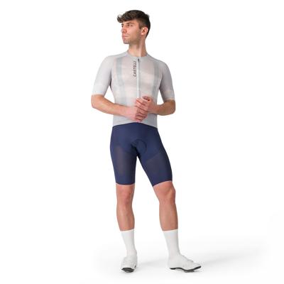 Castelli climber's a/c jersey silver gray/smoky gray heren
