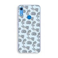 Poezen: Huawei Y6s Transparant Hoesje Poezen: Huawei Y6s Transparant Hoesje