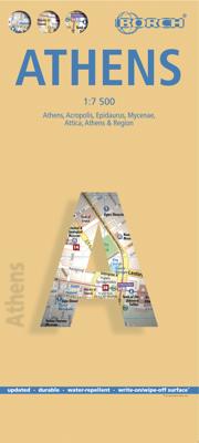 Stadsplattegrond Athene | Borch Stadsplattegrond Athene | Borch