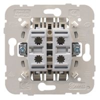 Dubbele pulsdrukker inbouw Efapel