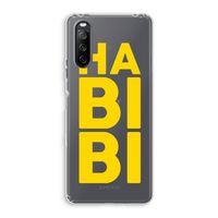 Habibi Majorelle : Sony Xperia 10 III Transparant Hoesje
