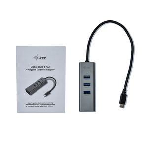 i-tec Netzwerkkarte Netwerkadapter 10 / 100 / 1000 MBit/s USB-C