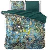 Wild Dekbedovertrek Ocean Drops Blue-Lits-jumeaux (240 x 200/220 cm)