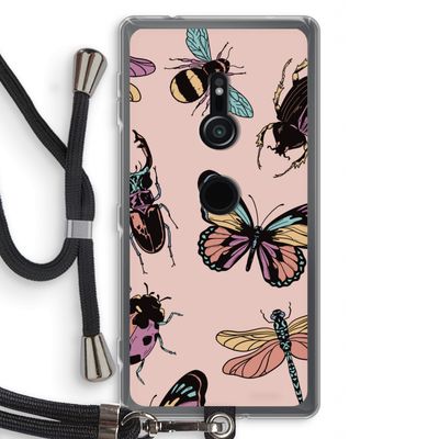 Tiny Bugs: Sony Xperia XZ2 Transparant Hoesje met koord