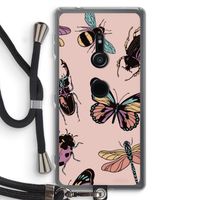 Tiny Bugs: Sony Xperia XZ2 Transparant Hoesje met koord