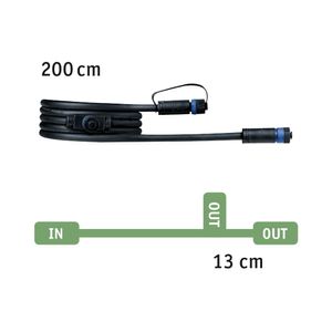 Paulmann PAULMANN 93926 Verlichtingssysteem Plug&Shine Verbindingskabel 150 W Zwart