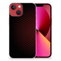 Apple iPhone 13 | TPU bumper | Geruit Rood