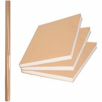 Rol Kaftpapier/verzendpapier - 500 x 70 cm - bruin - Kaftpapier - thumbnail
