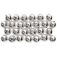 Creativ Company Waskralen, d 8 mm, gatgrootte 1 mm, zilver, 50 stuk/ 1 doos